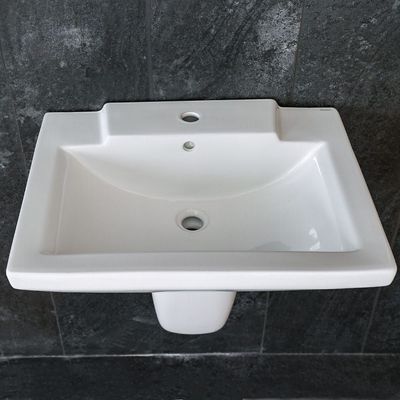 Milano Wall Hung Wash Basin Model- B32469 White