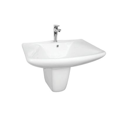 Milano Wall Hung Wash Basin 269-A White