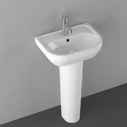 Ece Nirvana Wash Basin W/Pedestal -10Kf6005/10Kf38001 (2Pcs/Set) -Made In Turkey