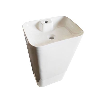 Milano Ceramic Sq Wash Basin 0033 - 500X380X860