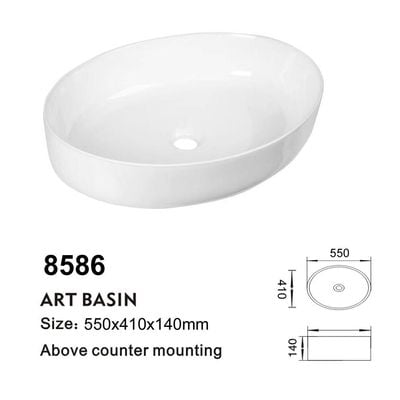 Milano Countertop Art Basin -8586