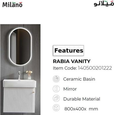 Milano Rabia Vanity Model No. HS16337 with Led Mirror