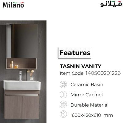Milano Tasnin Vanity Model No. HS16341 with Mirror
