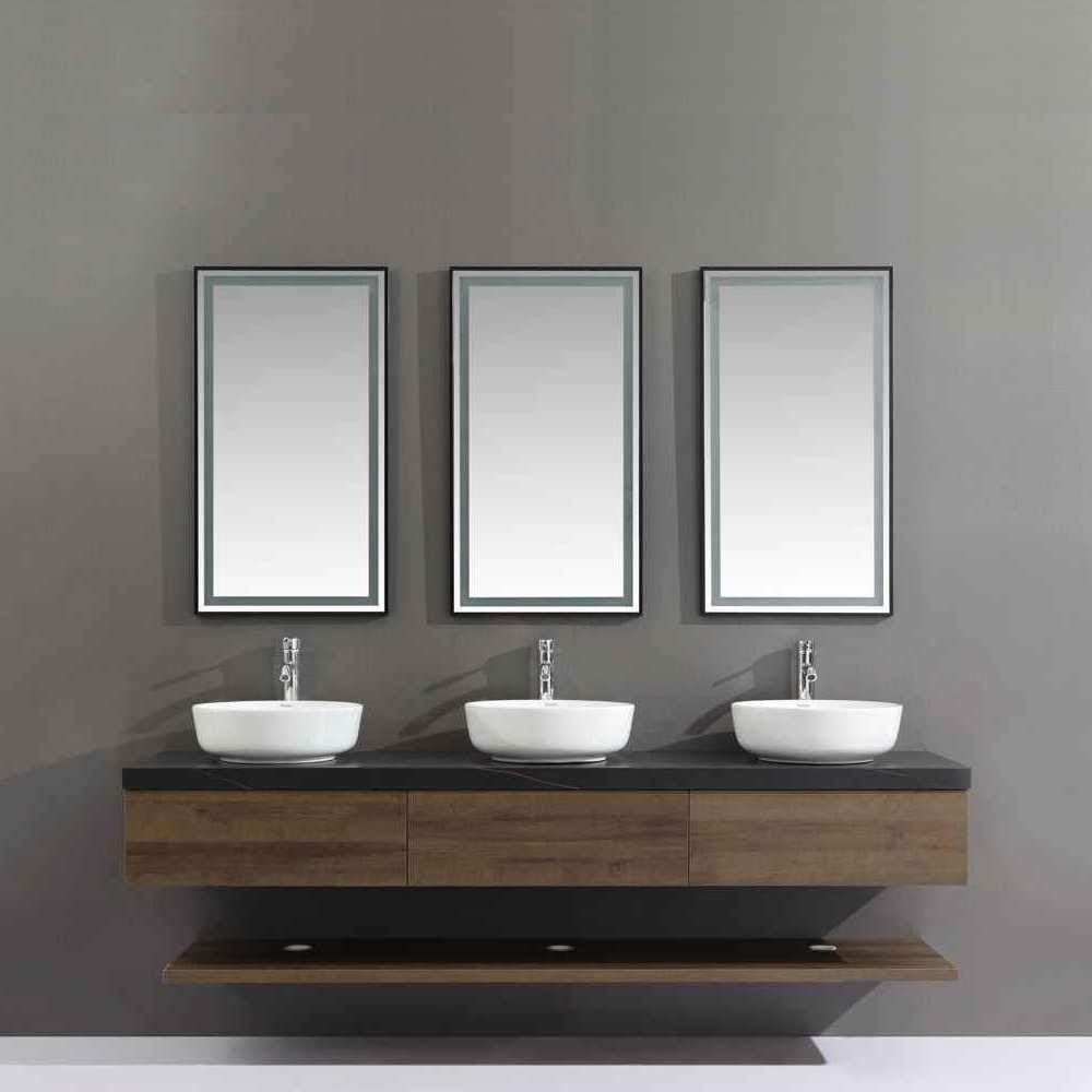 Buy Milano Ash Vanity Model No.Hs16365 W/Led Mirror Cabinet Ceramic ...