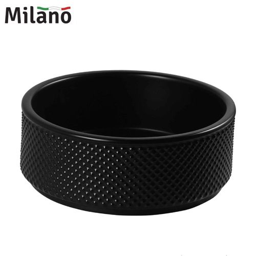 Milano Ceramic Art Basin Model No. 288 Matt Black Including Pop Cover Size 425X425X160