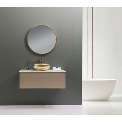 Milano Elisse Vanity Model Hs16401 With Led Mirror 1000*700 Mm (3Ctns/Set ) 