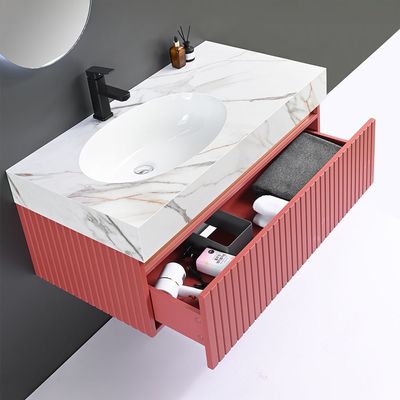 Milano Miel Vanity 1000x530x400 MM With Ceramic Sink - Made In China