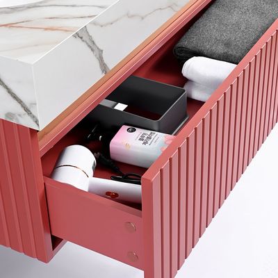 Milano Miel Vanity 1000x530x400 MM With Ceramic Sink - Made In China