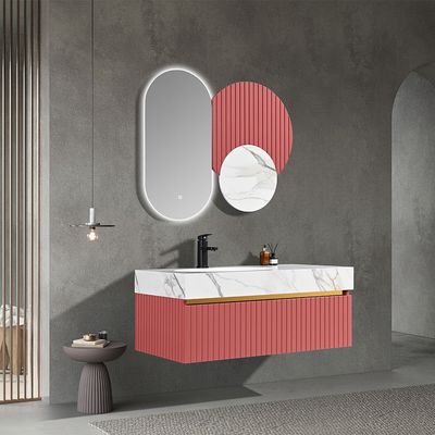 Milano Miel Vanity 1000x530x400 MM With Ceramic Sink - Made In China