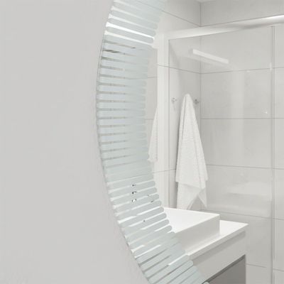 مرايا ميلانو نوفى موديل رقم HS16485 مقاس 600 مم (قطعتان/مجموعة) - صنع في الصين
