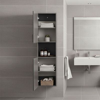 Milano Plus Kov  5 Layer Shelf  HS16493 1500x400x300 Mm