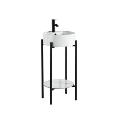 Milano Plus Ceramic Art Basin With Holder N6080 Made In China