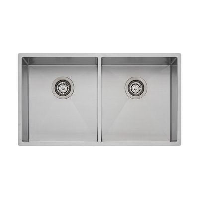 Milano Elite Ss Kitchen Sink D/B Size 780X450X200 As-7845 Brushed