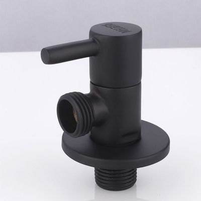 Milano Eagle Angle Valve Matt Black