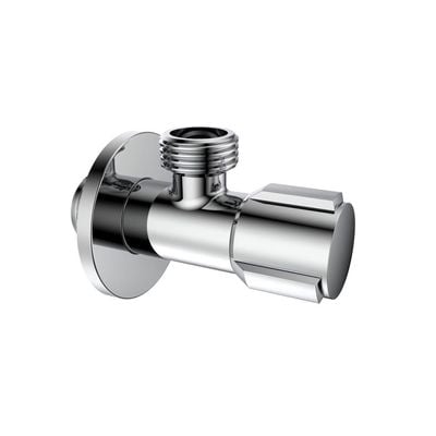 Milano Omega Angle Valve Chrome 