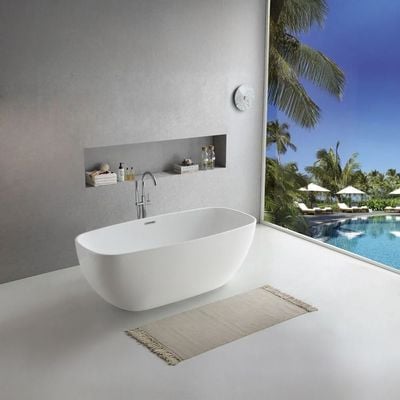 Milano Rica Freestanding Bathtub 1700*800*580 Glossy White