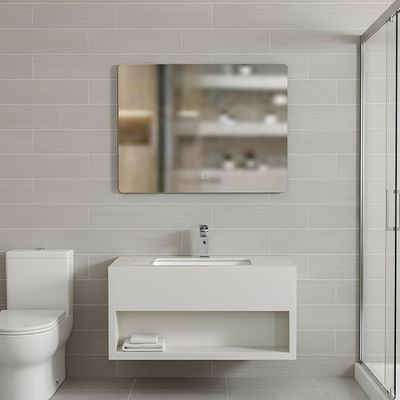 Milano Sintered Stone Vanity With Mirror 80x50x40 Model N6080 (2 Ctns/Set)