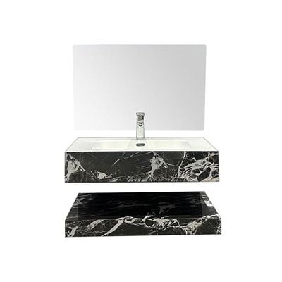 Milano Sintered Stone Vanity With Mirror 80x46x20 Model N6036