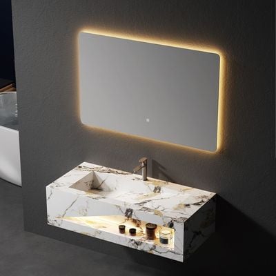 Milano Plus Krystal Vanity Body With Sensor Light Body Basin 80x50x30 Sr-1607-80 (2 Ctns / Set)