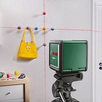 Cm Lp Bosch Quigo Plus + Tripod Line Laser Level