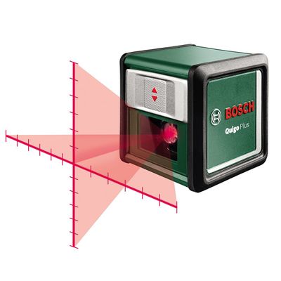 Cm Lp Bosch Quigo Plus + Tripod Line Laser Level