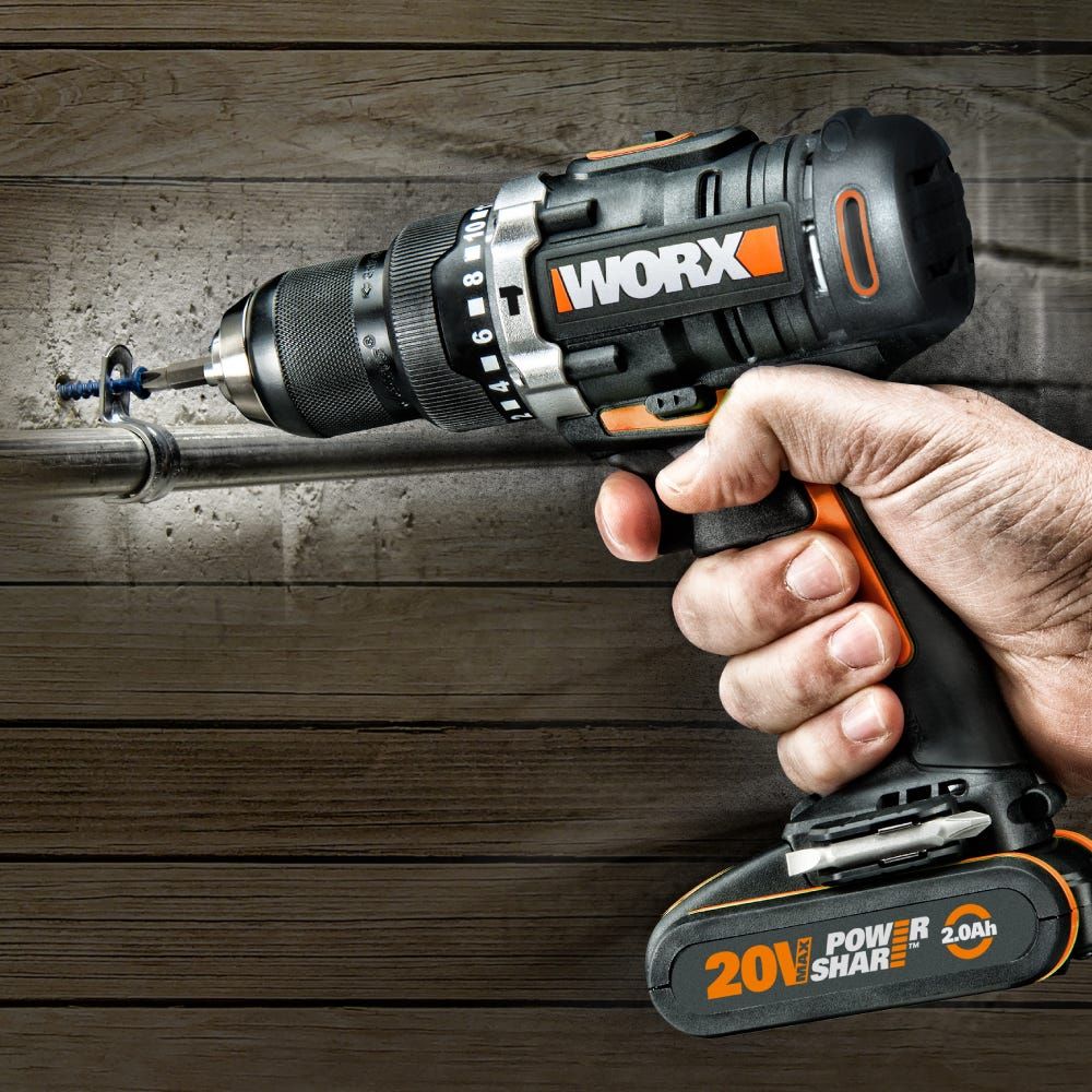 Buy Worx Wx372.9 20V Impact Drill No Battery And Charger