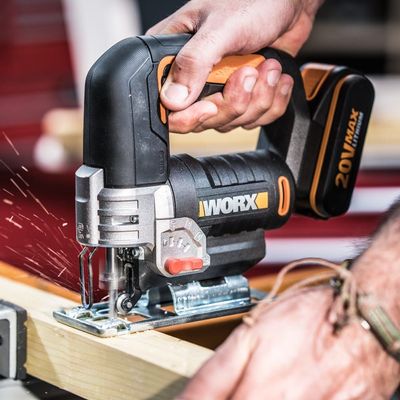 Worx ( Wx543.9 ) 20V 24Mm Jigsaw, No Battery And Charger Included