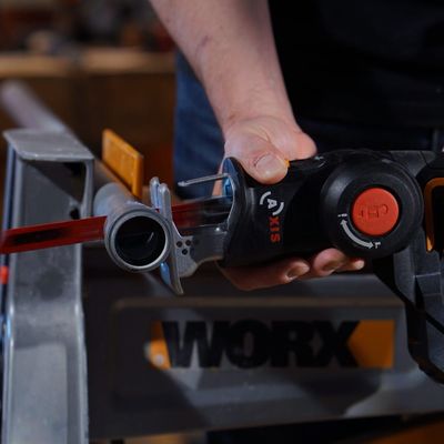 Worx ( Wx550.9 ) 20V Axis Multi-Purpose Saw, No Battery And Charger Included