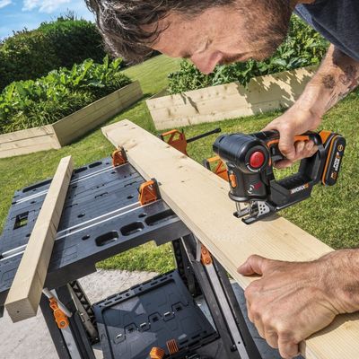 Worx ( Wx550.9 ) 20V Axis Multi-Purpose Saw, No Battery And Charger Included