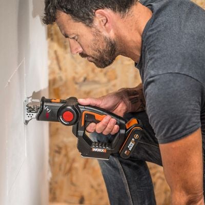 Worx ( Wx550.9 ) 20V Axis Multi-Purpose Saw, No Battery And Charger Included