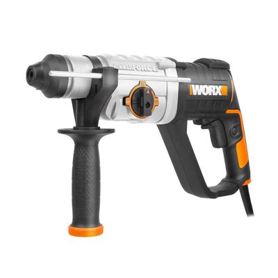 Worx ( Wx339 ) 800W 26Mm Rotary Hammer, 2.5J, Injection Box