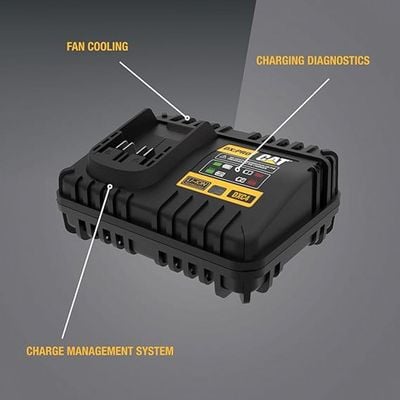 Cat (Dxc4) 18V Fast Charger  - 4A, 30Min For 2.0A