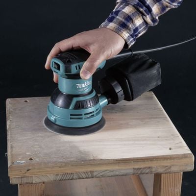 NS LP MAKITA Mt Blue Series Random Orbit Sander 125Mm (5") 240W M9204B