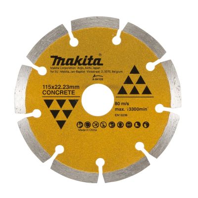 NS LP MAKITA Diamond Wheel (Concrete- Segmented)115X22.23Mm A-84109