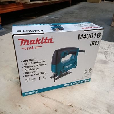 NS LP Makita Mt Blue Series Jig Saw 450W M4301B-Combo (Free 2Xjigsaw Blade Set)