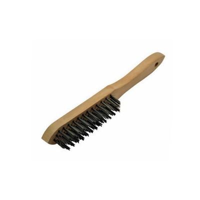Milano 4 Row Wire Brush Wooden Handle