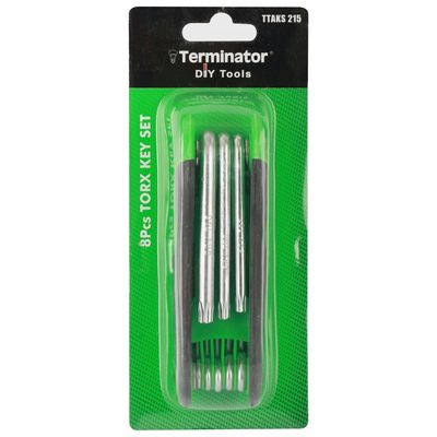 Ea Lp Terminator Folding Torx Key Set 8 Pcs Ttaks