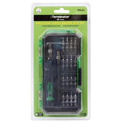 Ea Lp Terminator Screw Driver Set 18 Pcs,1 Pc Prec