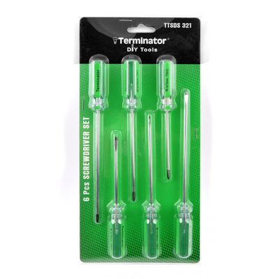 Ea Lp Terminator Screw Driver Set 6 Pcs 3*75Mm 100