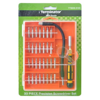 Ea Lp Terminator Screw Driver 33 Pcs Precision Set