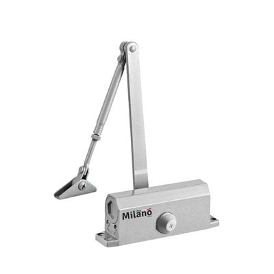 Milano Door Closer J-063 Vancy Weight 45 To 60 Kg Silver