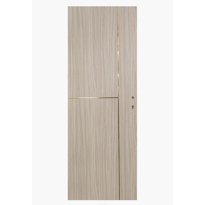 Milano Baker WPC Door  - Light Brown 800 x 2100 x 45 Mm