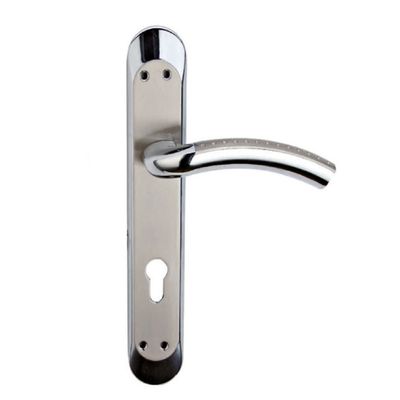 Milano Vanu Door Handle On Plate 88-140L Sncp