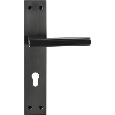 Milano Za Tolly Lm665-927 Plate Handle Matte Black