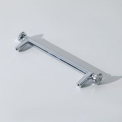 Milano Luna Crystal Cabinet Handle Small Chrome