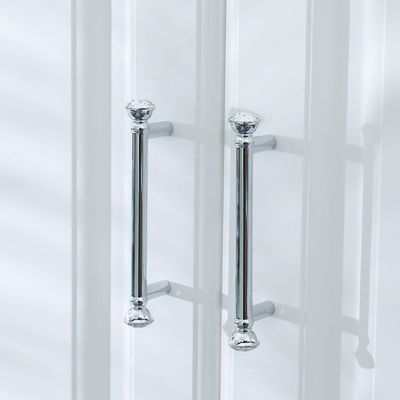 Milano Luna Crystal Cabinet Handle Small Chrome