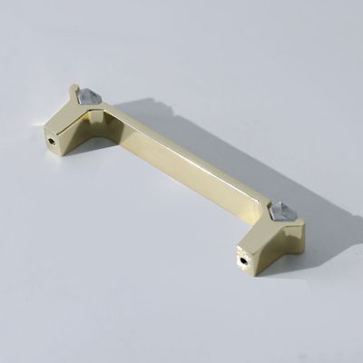 Milano Lucy Crystal Cabinet Handle Small Gold