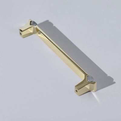 Milano Lucy Crystal Cabinet Handle Medium Gold