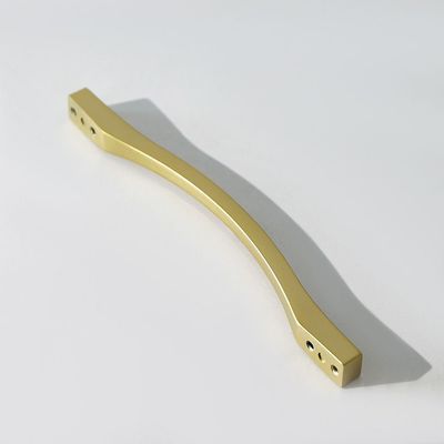 Milano Ivy Cabinet Zinc Handle Brushed Gold 138X25X16Mm - E6107-128