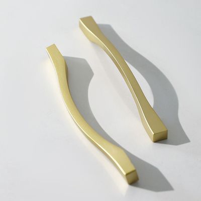 Milano Ivy Cabinet Zinc Handle Brushed Gold 202X25X16Mm - E6107-192